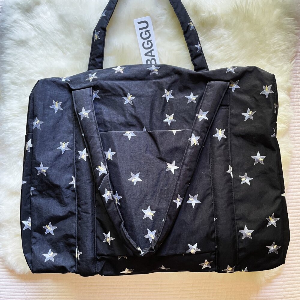 NWT Baggu Cloud Regular Carry-on - Stars - Picture 3 of 6